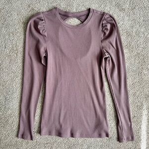 GAP Women’s Lavender Long Sleeve Top